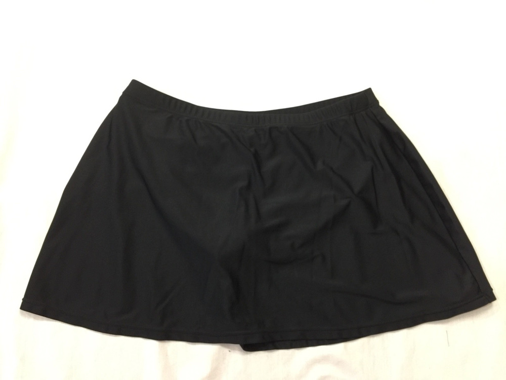 🍏🍏🍏 SUN STREAK WOMENS SWIM SKIRT SKORT WITH BUILT BIKINI SIZE 16 🍏🍏🍏